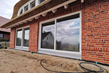 Bautischlerei Insel Rügen große Terrassenfenster von JMN in Bergen
